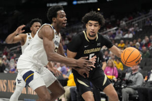 Cinderella Colorado gets another upset victim in WVU in Big 12 tourney